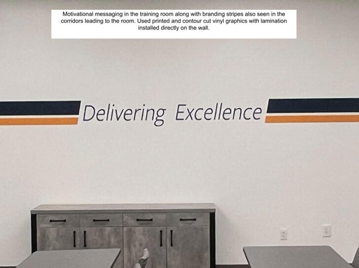 Distribution Center Wayfinding & Branding Project